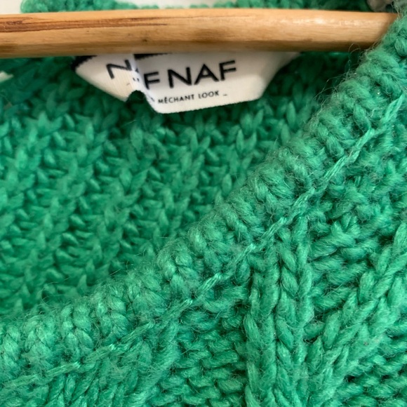 NAFNAF green knitwear - Picture 2 of 3